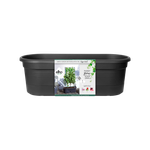 green basics jardiniere treillis 80cm living noir